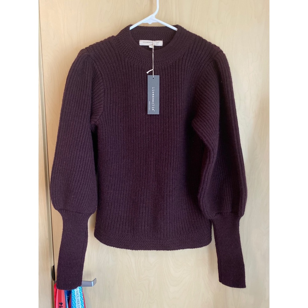 Lineamaglia Balloon Puff Sleeved Sweater